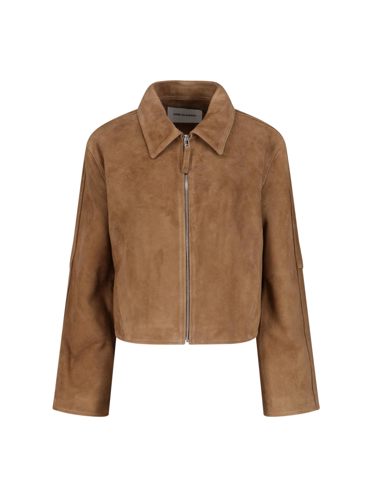 Brown Goat Suede Jacket
