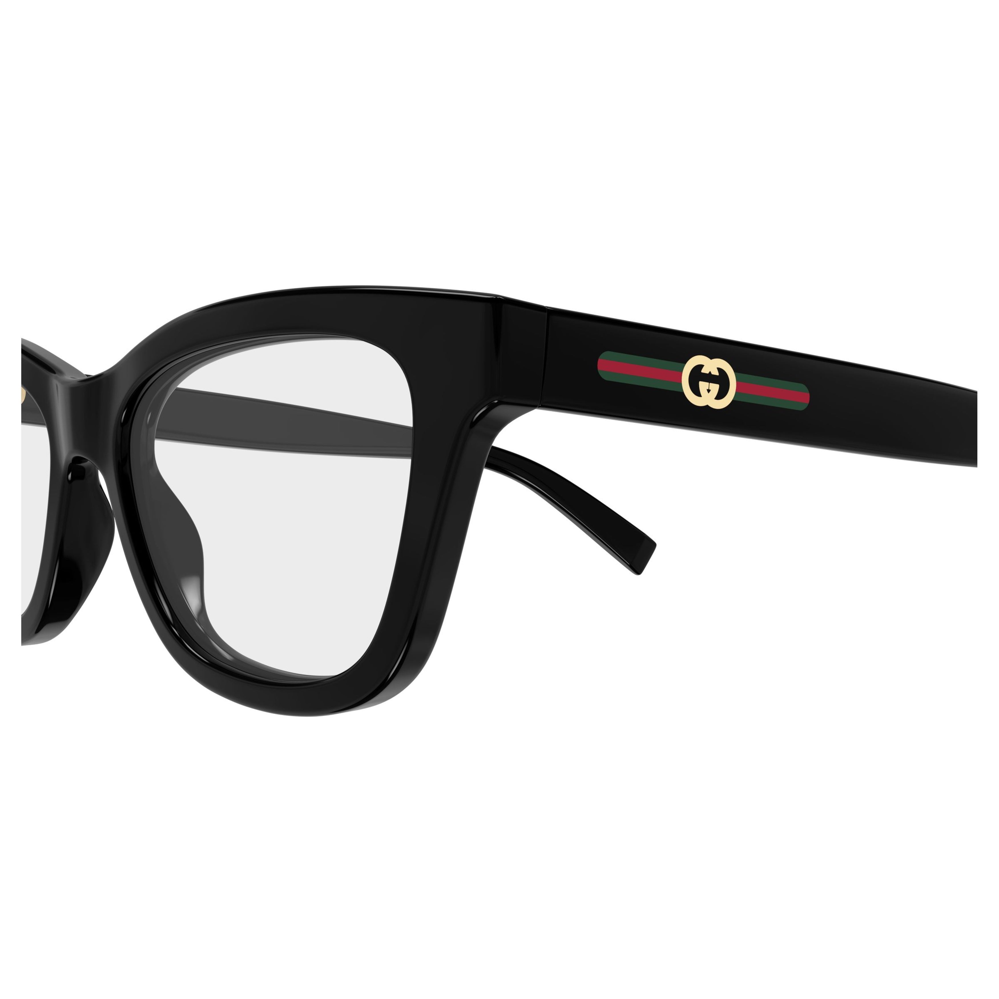 Gg1983o Thick Black Cat-Eye Eyeglasses