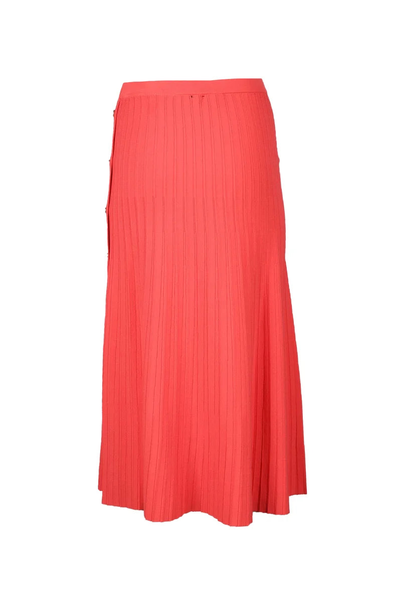 Knit Skirt - Red