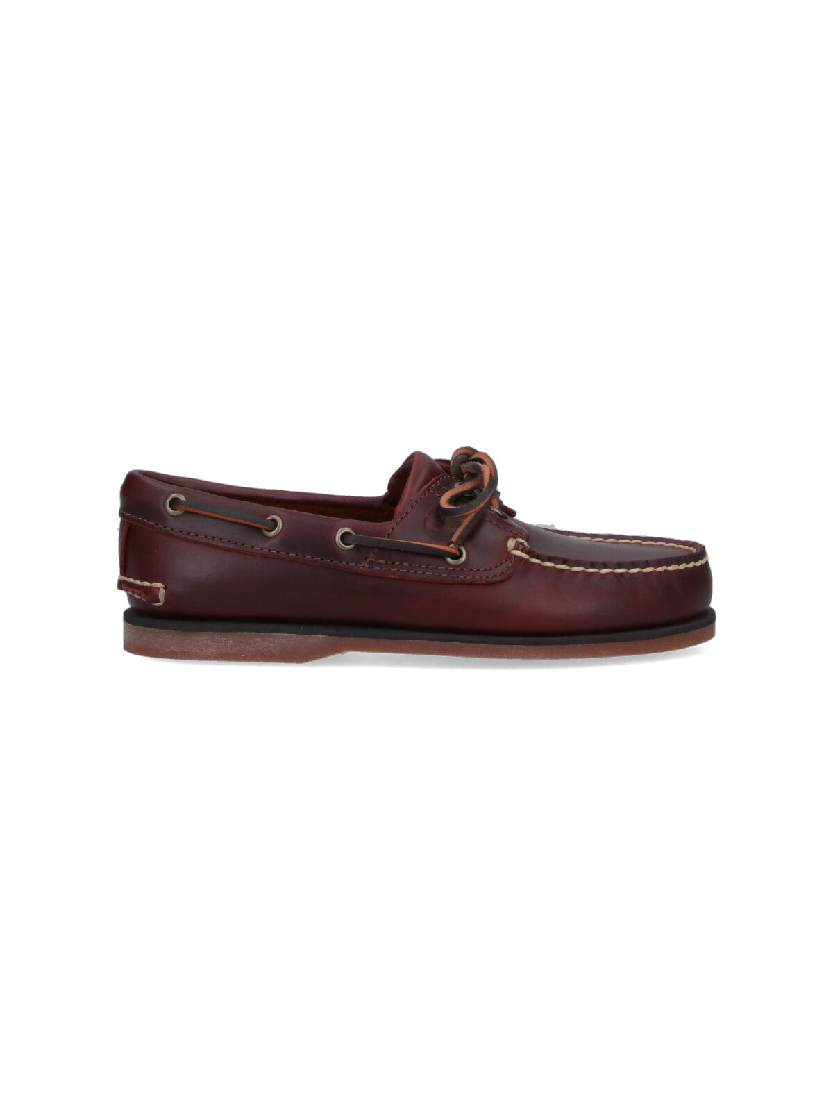 Bordeaux Classic Leather Slip-On Moccasins