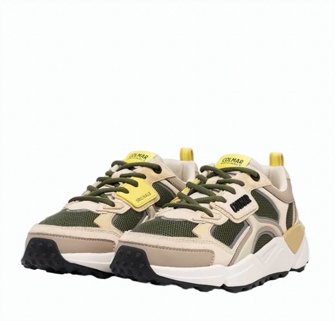 Garner Field Suede Panel Sneakers