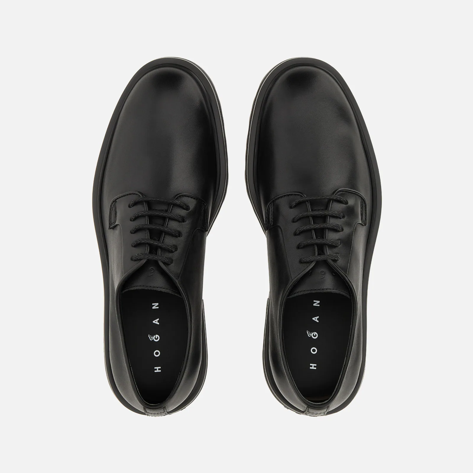 Polished Leather Derby Shoes