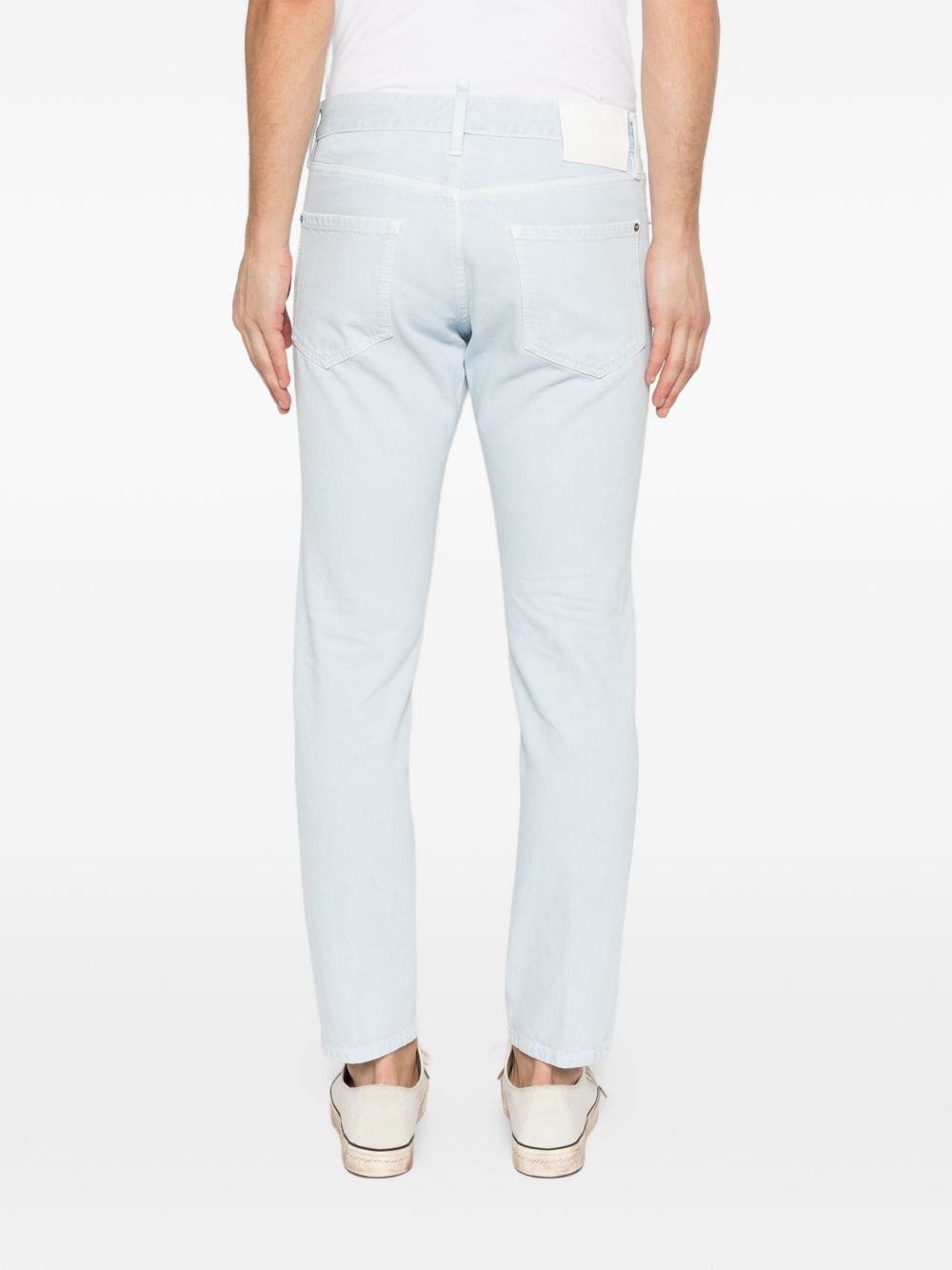 Classic Straight Leg Five Pocket Jeans