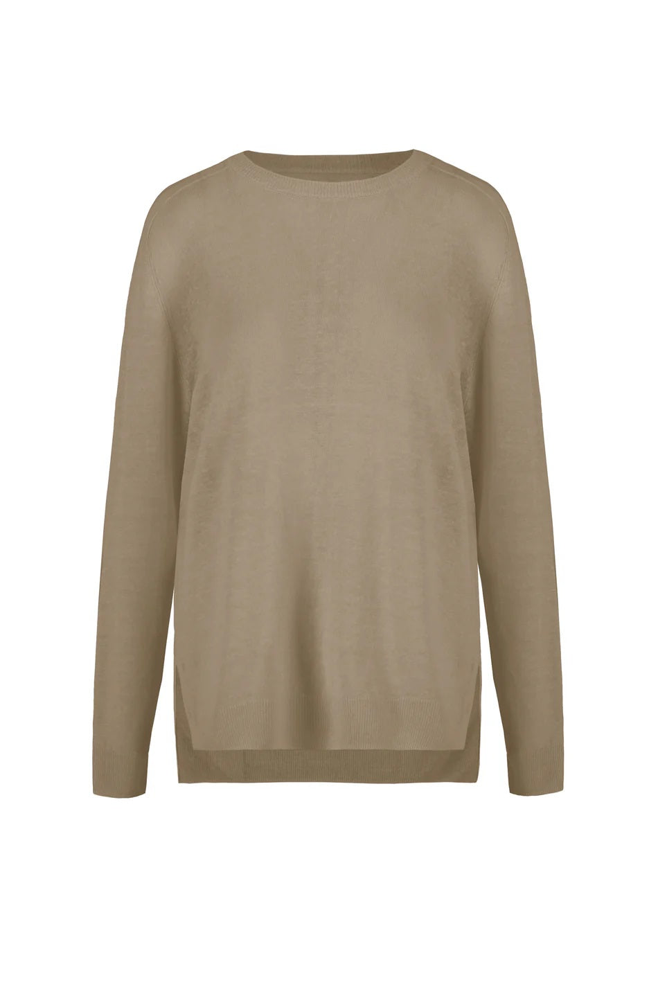 Light Pink Perforated Knit Sweater