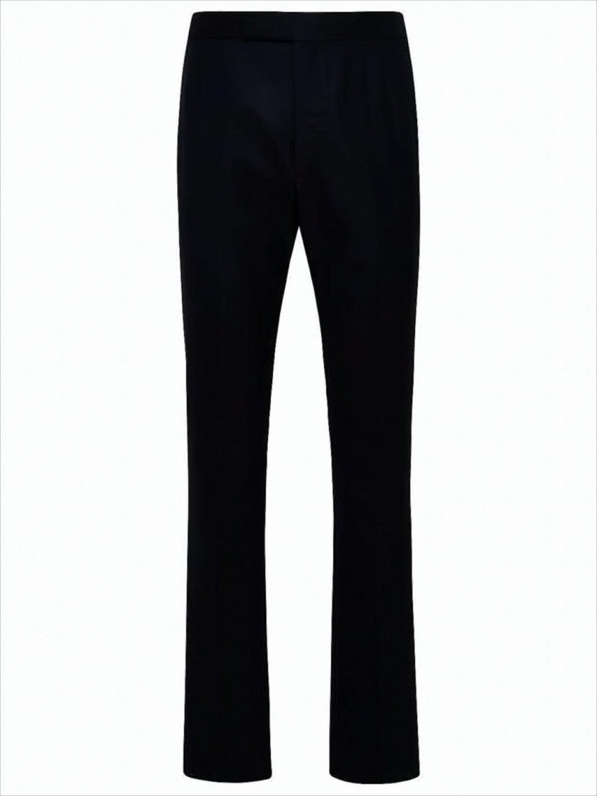 Tailored Straight Pants With Clean Lines