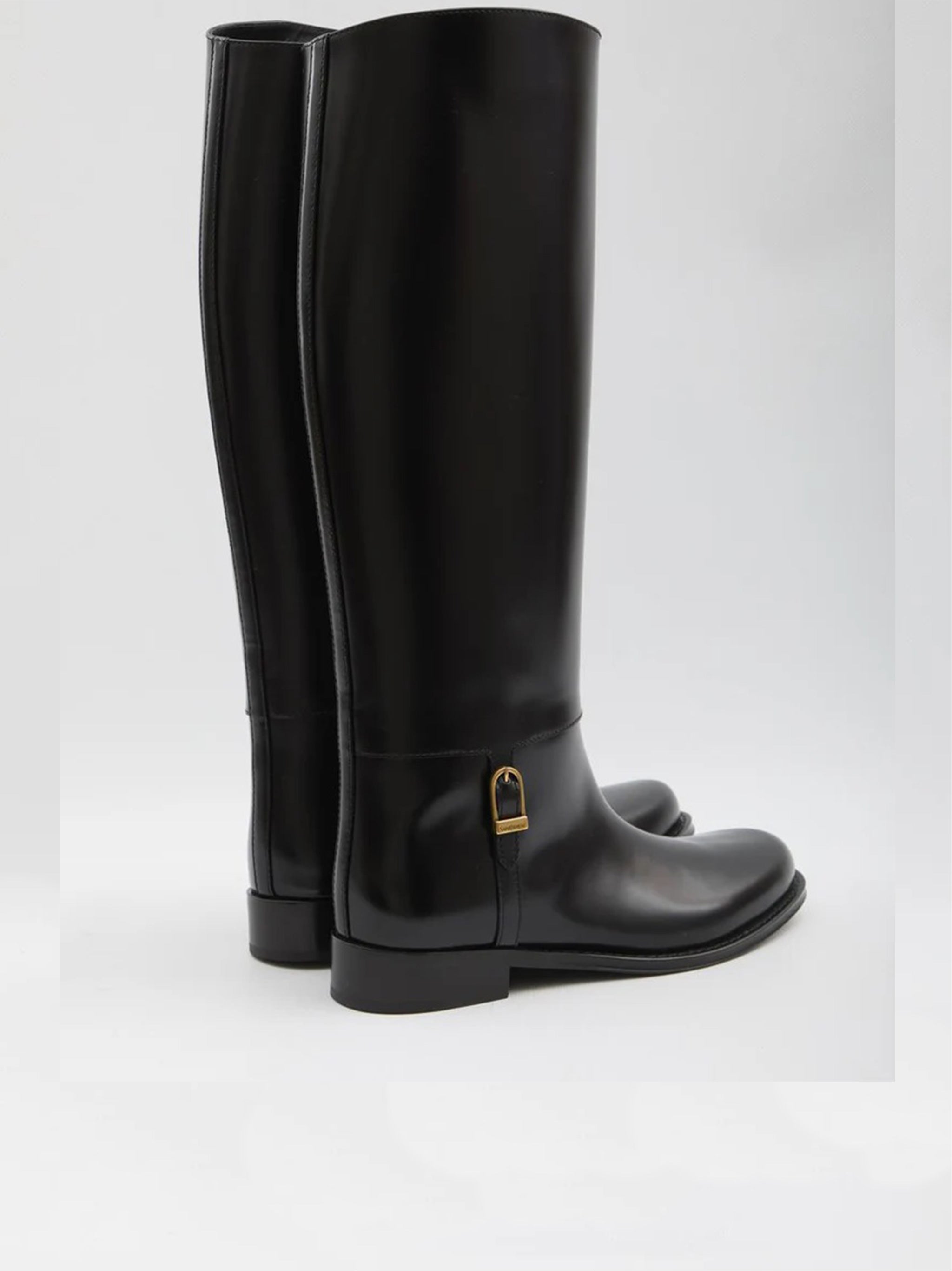 Black Julia 25 Leather Boots