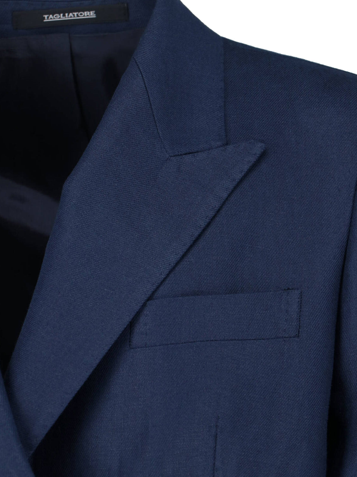 Navy Blue J-Jasmine Double-Breasted Blazer