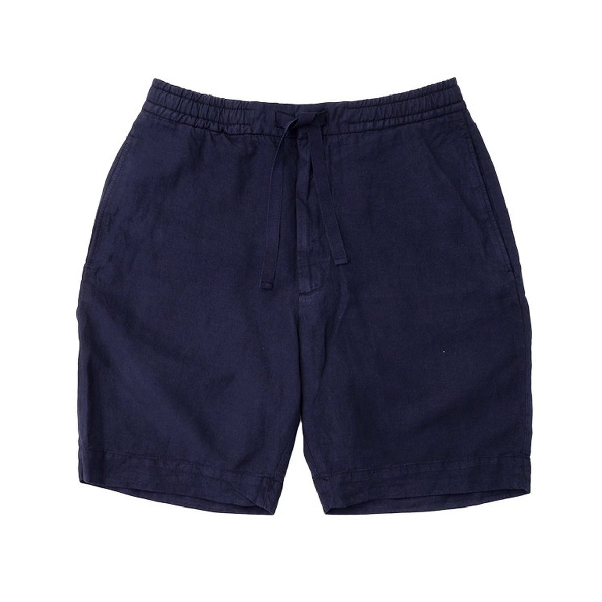 Adjustable Grosgrain Drawstring Blue Shorts
