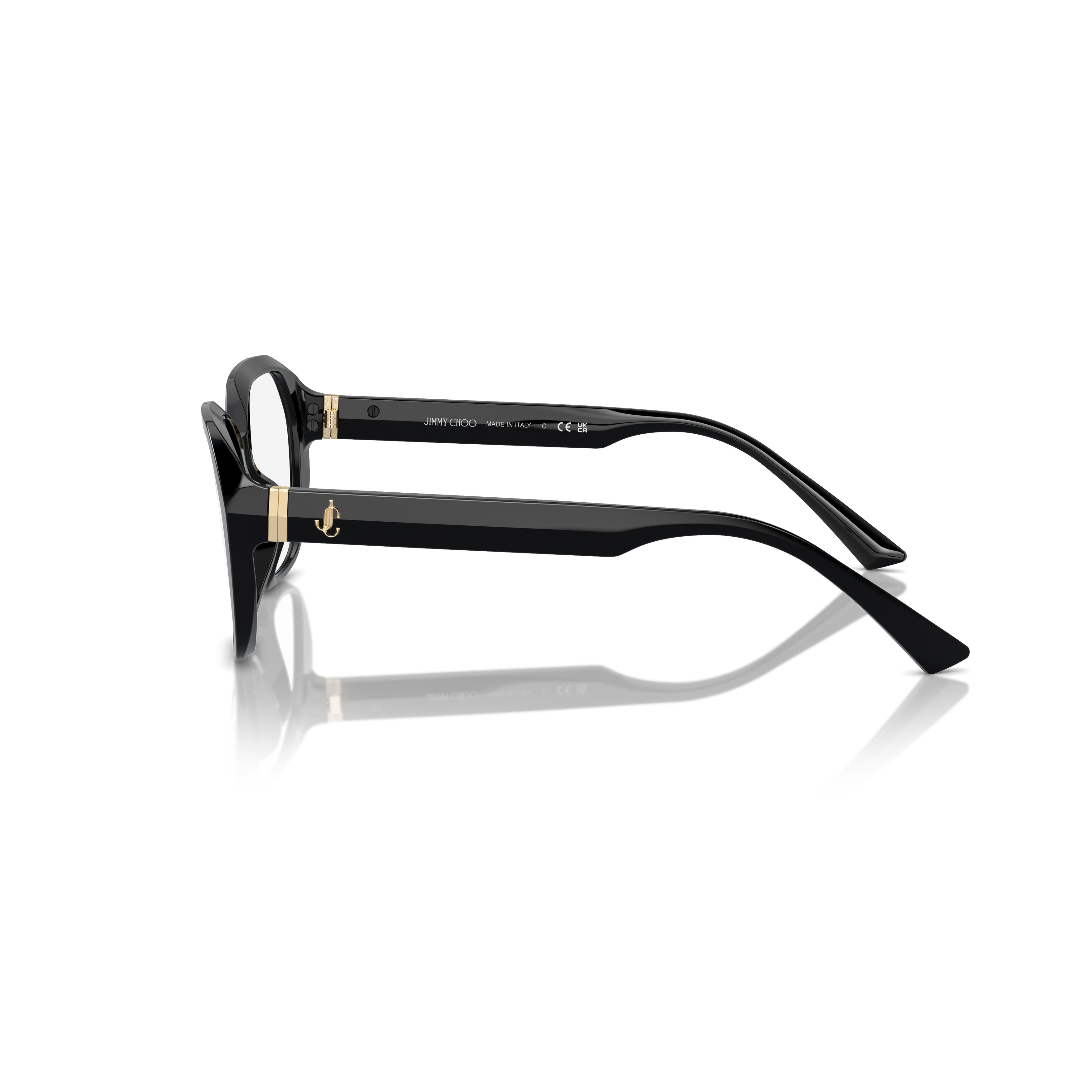 0jc3013u Oversized Geometric Frame Eyeglasses