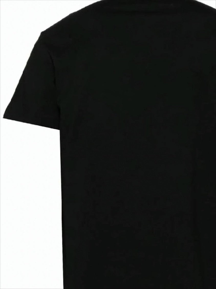 Graphic Print Short-Sleeve T-Shirt with Bold Ornamental Design