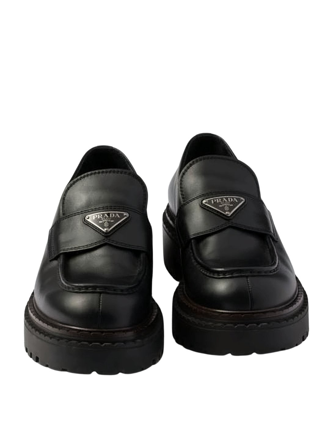 Polished Calf Leather Loafers
