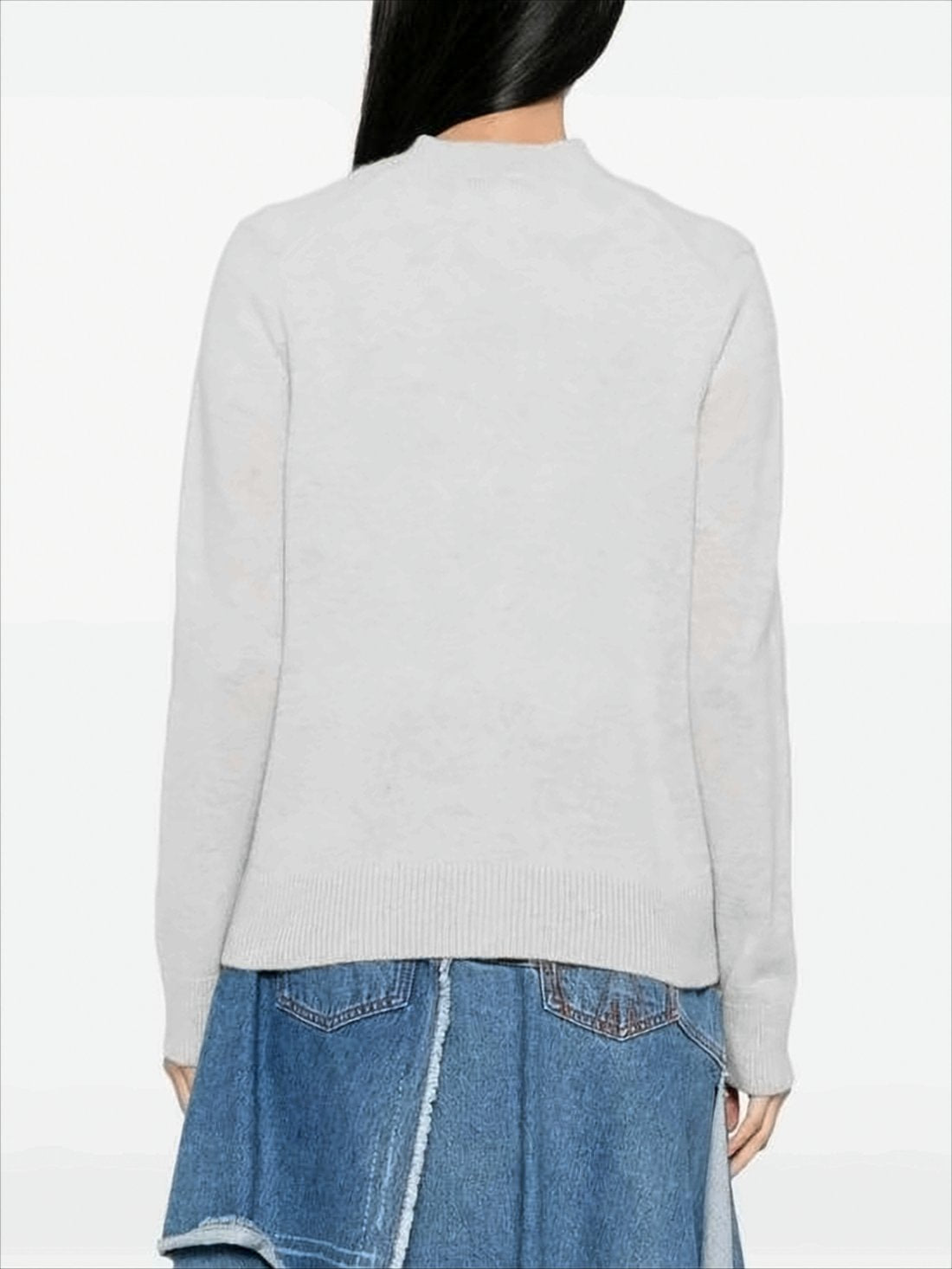 Boxy Fit V-Neck Cardigan