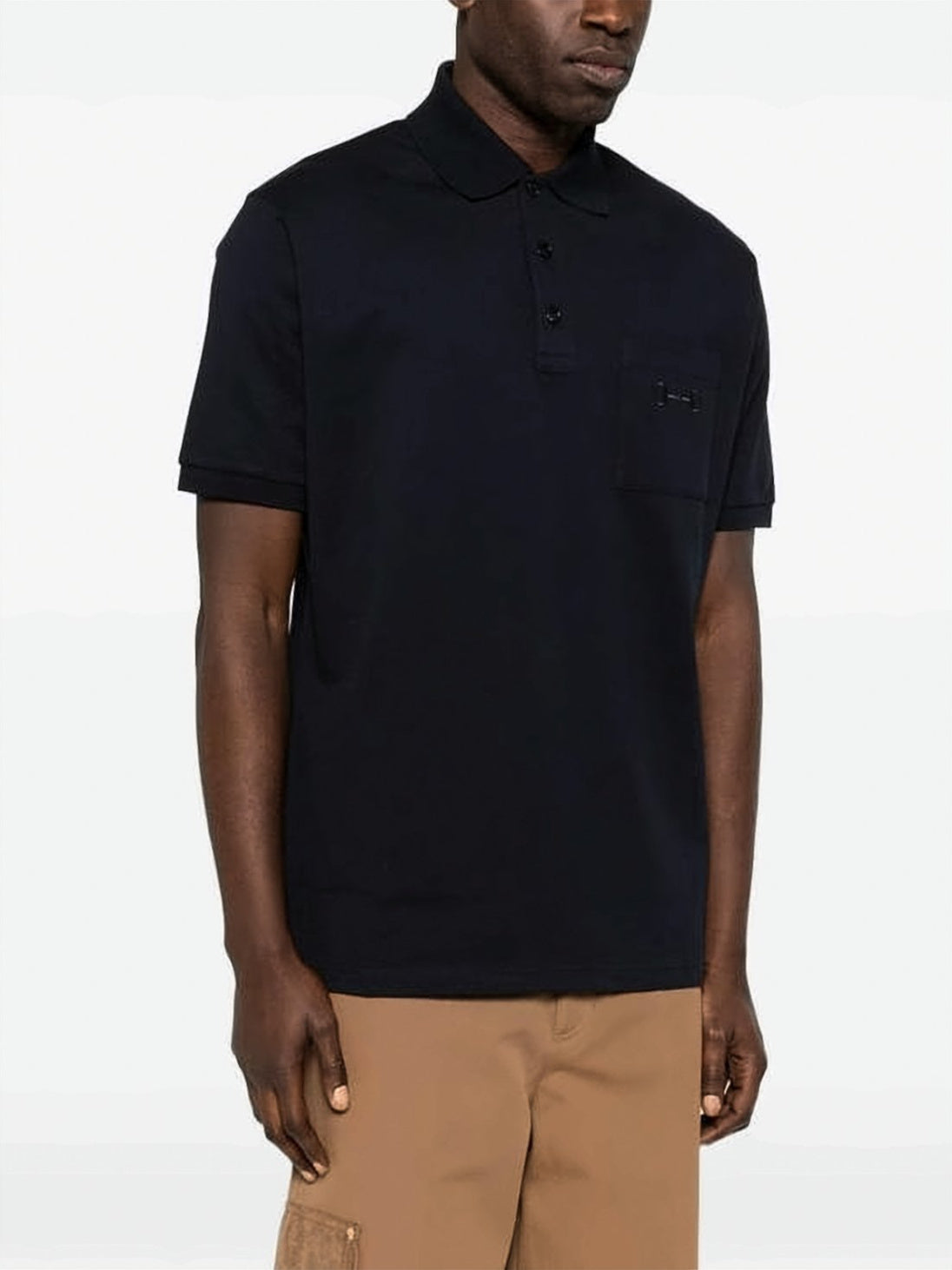 Short-Sleeved Polo Shirt With Classic Collar