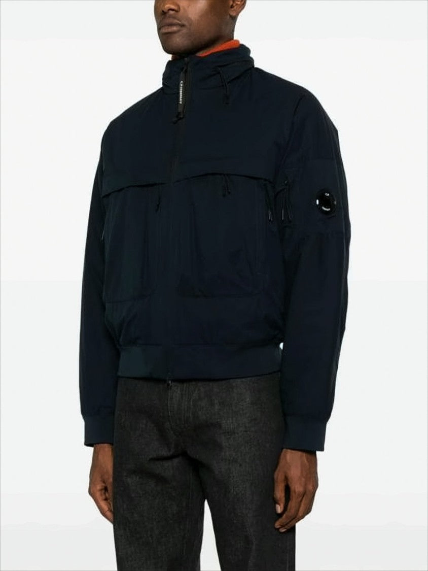Padded Jacket With High Collar And Zippered Pockets