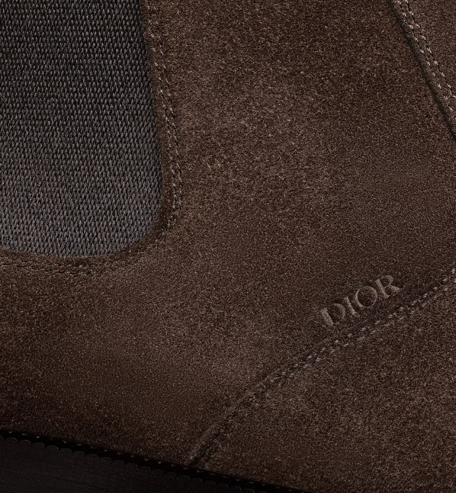 Brown Suede Elastic Side Chelsea Boots