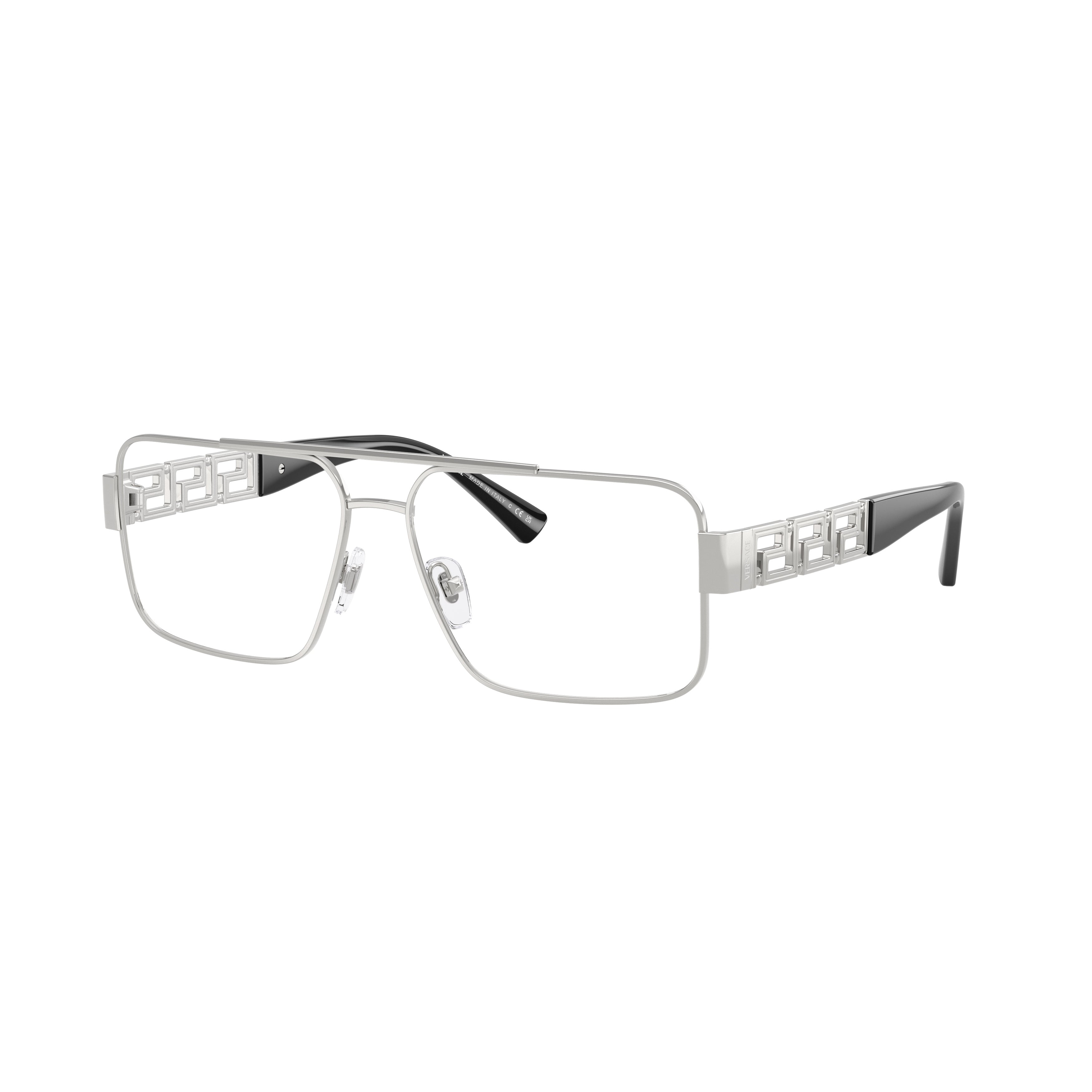 0ve1308 Rectangular Metal Frame Eyeglasses