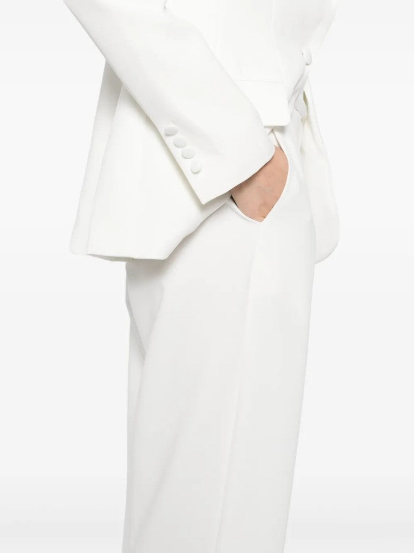 Wide-Leg Tailored Pants With Practical Pockets