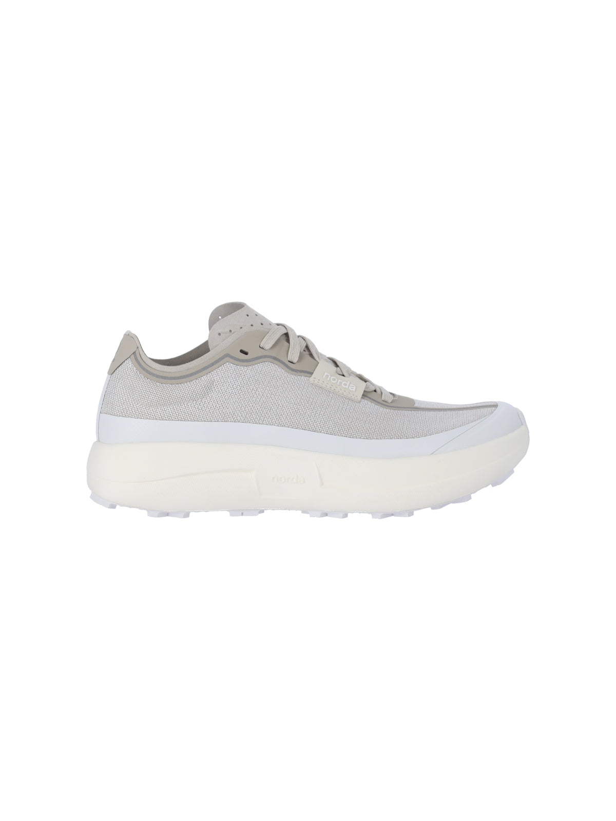 Grey 005 W Perforated Fabric Sneakers