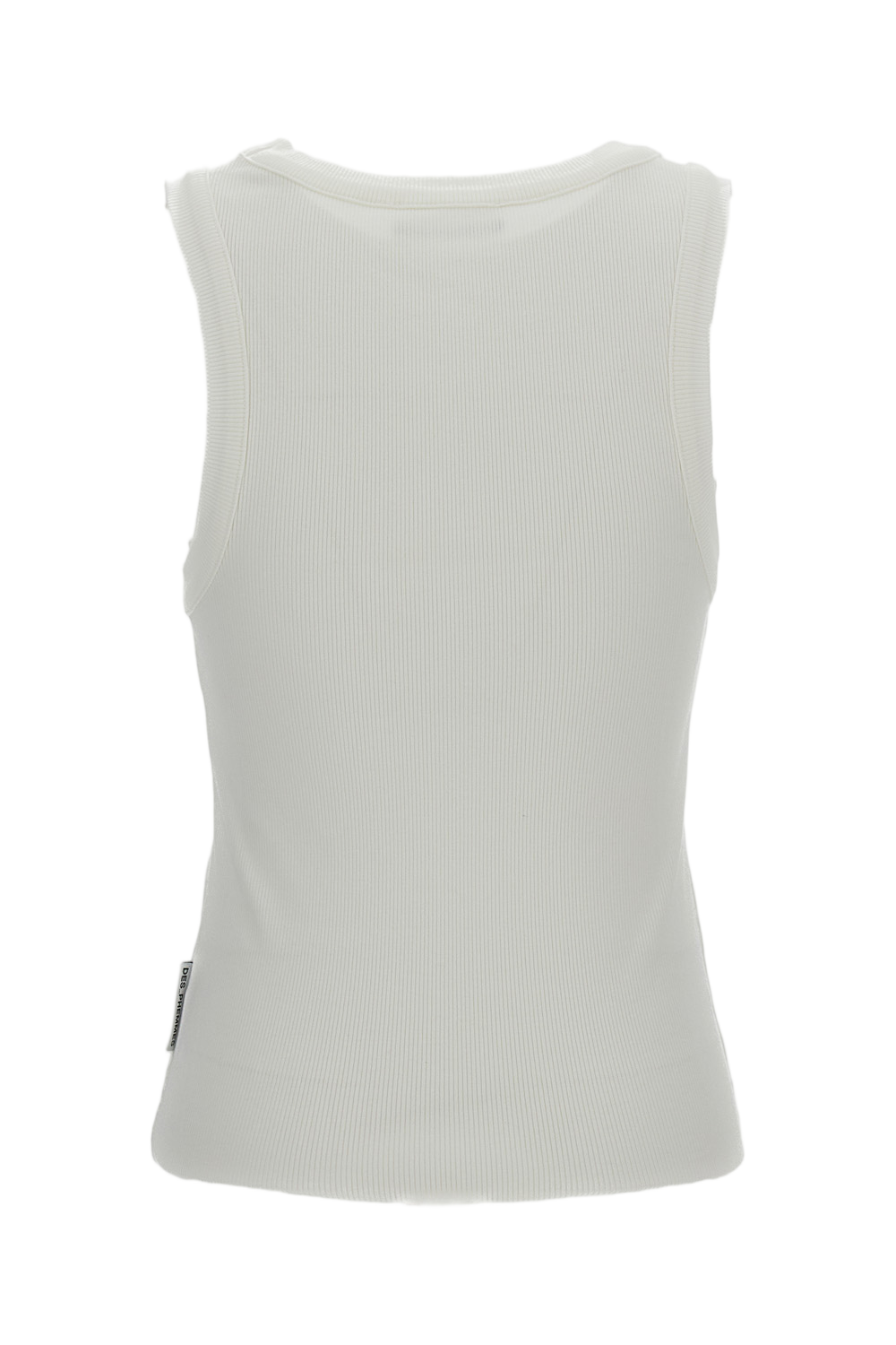 Snug-Fit Stretch Cotton Tank Top