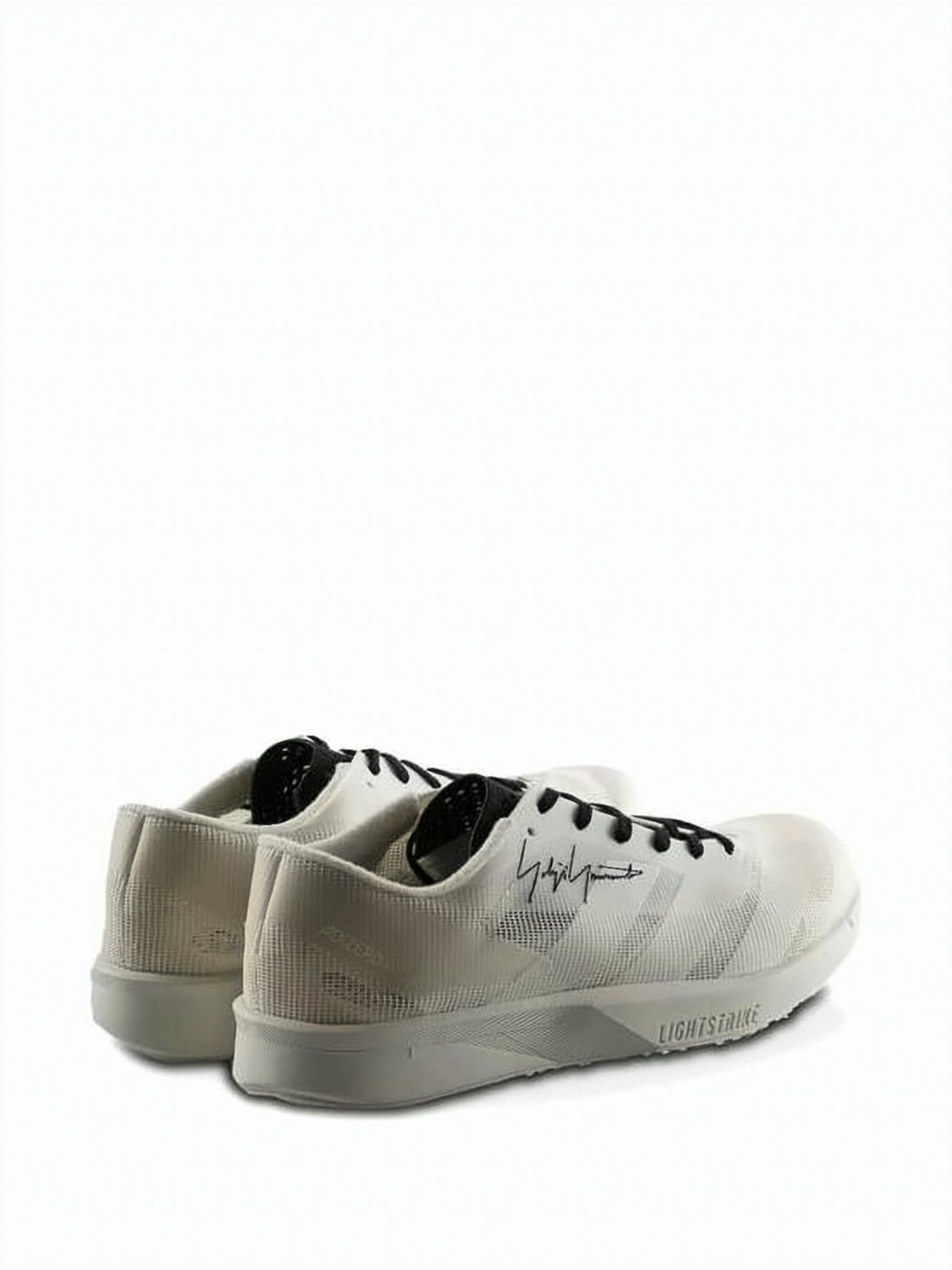Low-Profile Sneakers with Translucent Textile