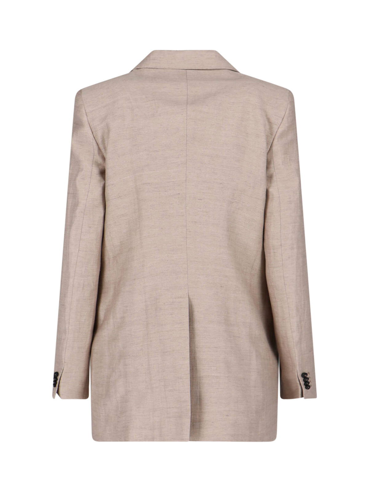 Adrianne Single-Breasted Suit – Beige
