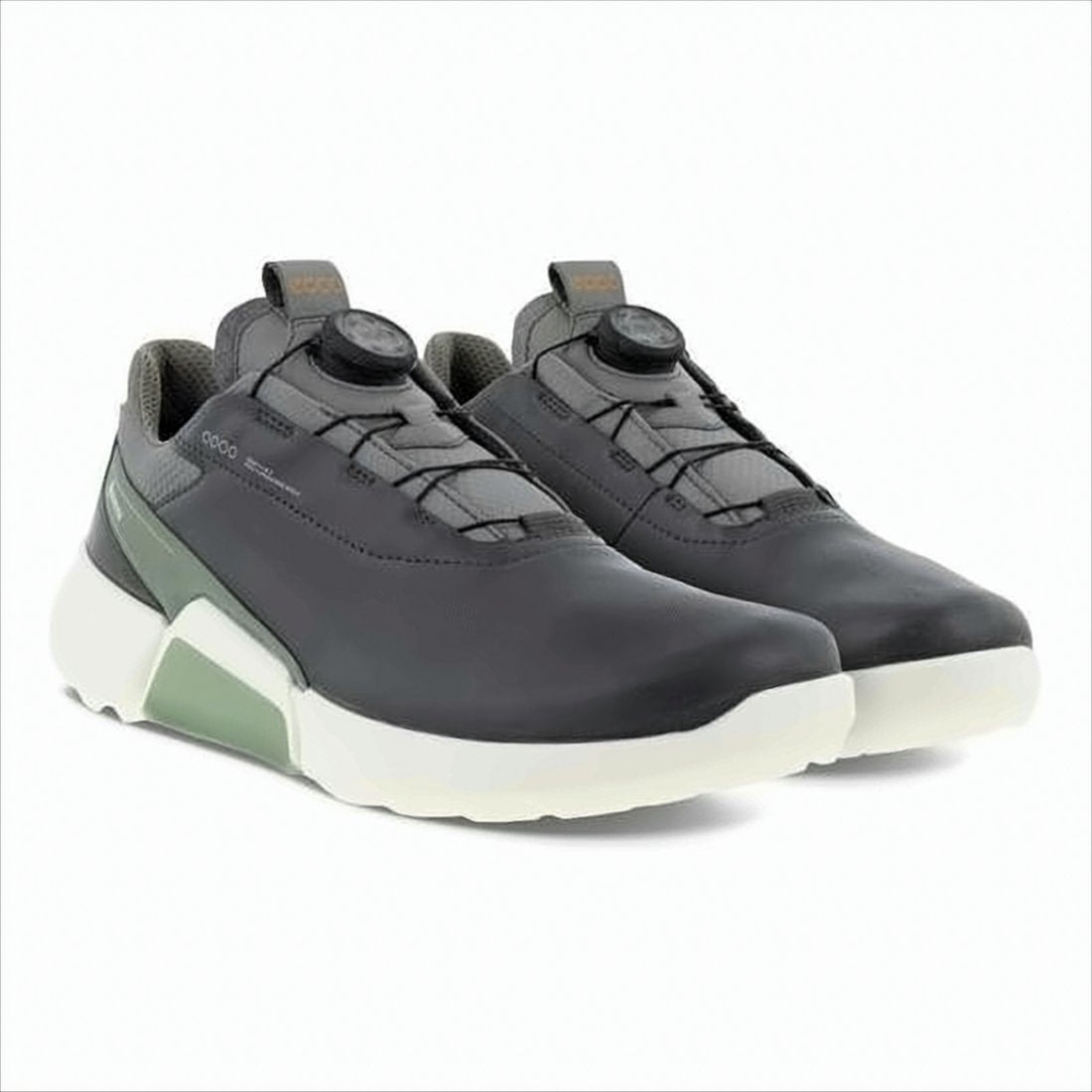 Dial-Lacing Sneakers with Leather Upper
