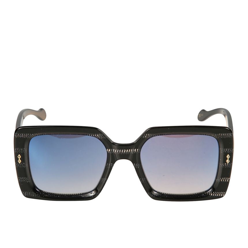 Kate Glamour Oversized Square Frame Sunglasses with Gradient Lenses