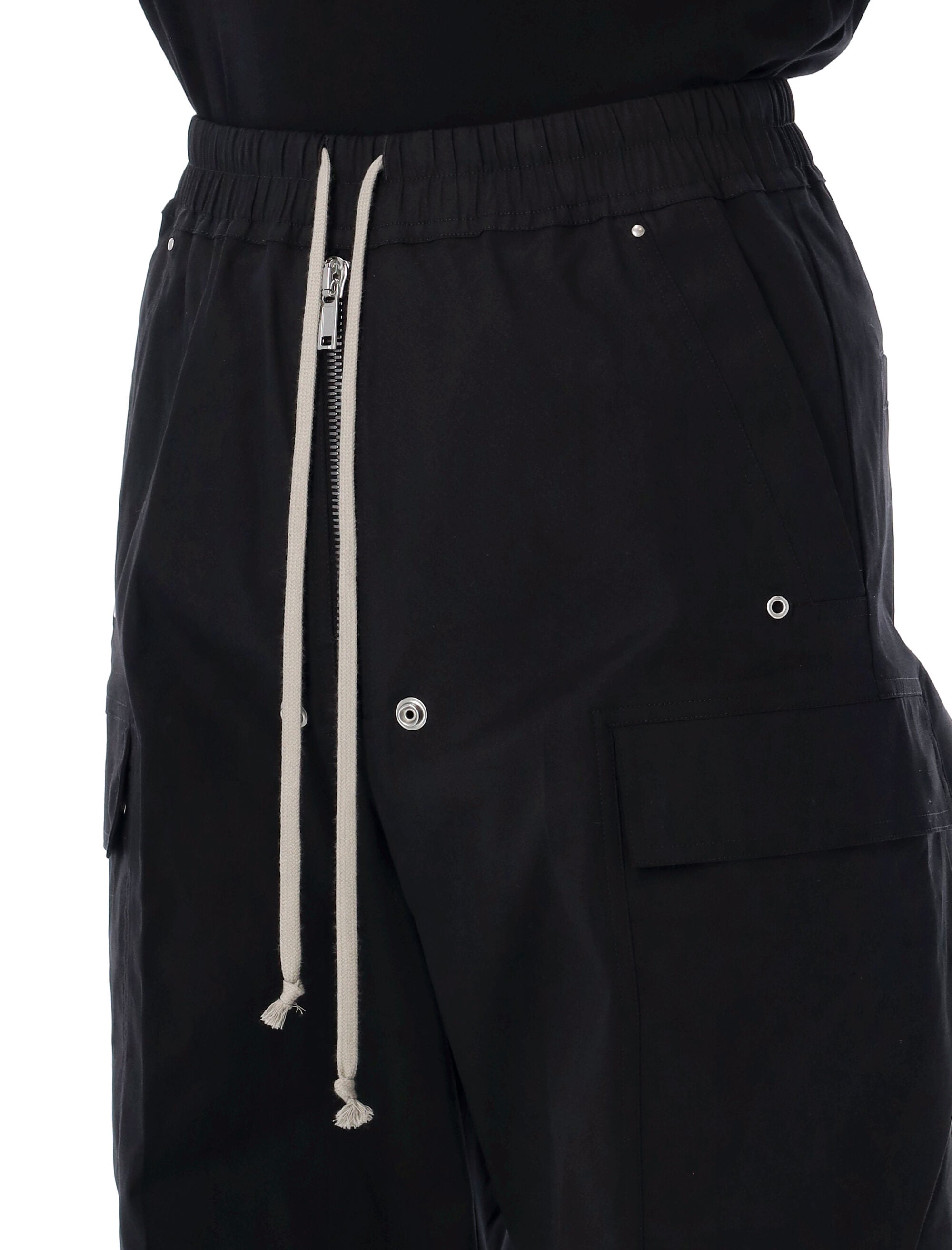 Cargobelas Black Oplin Pants