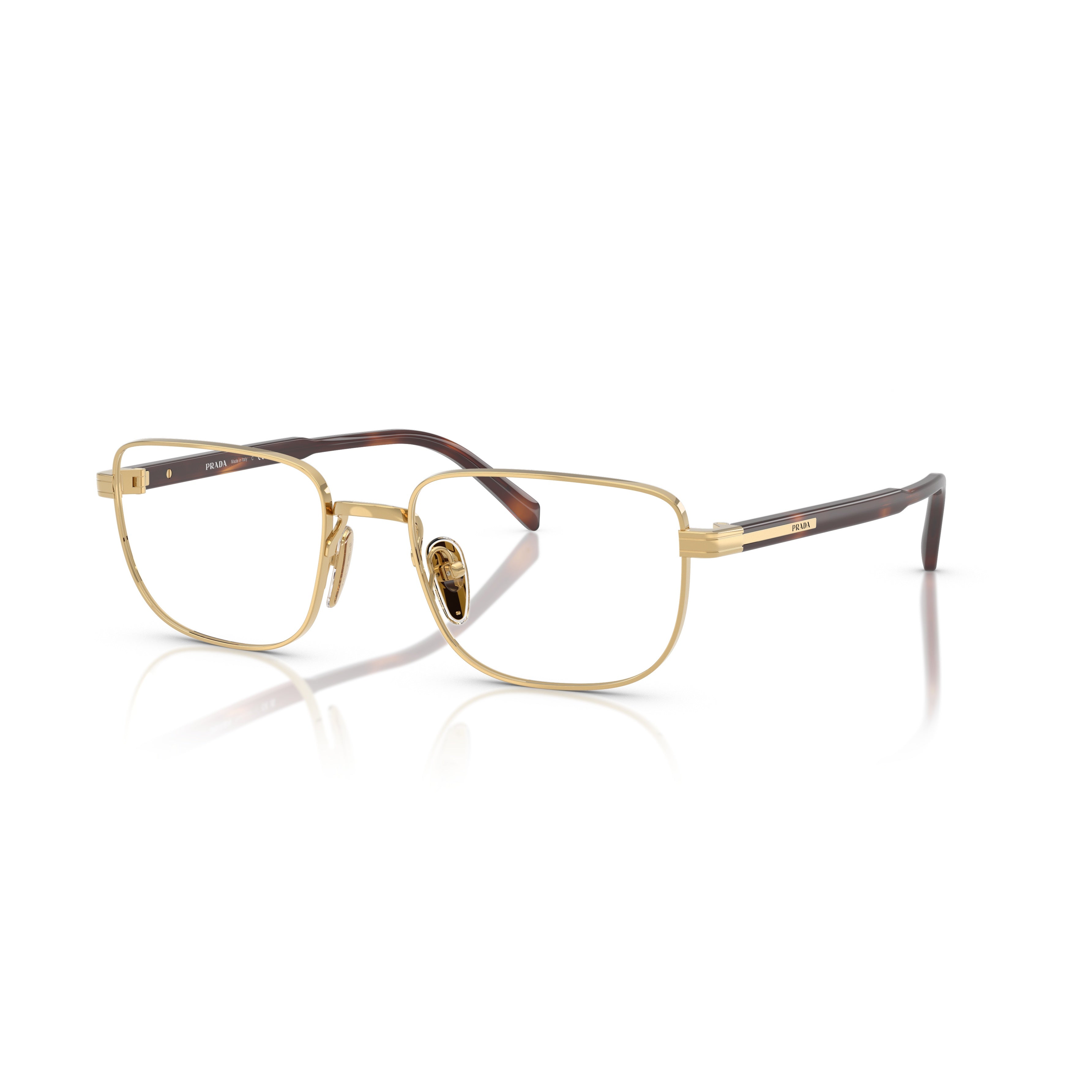 0pr B51v Rectangular Aluminum Eyeglasses