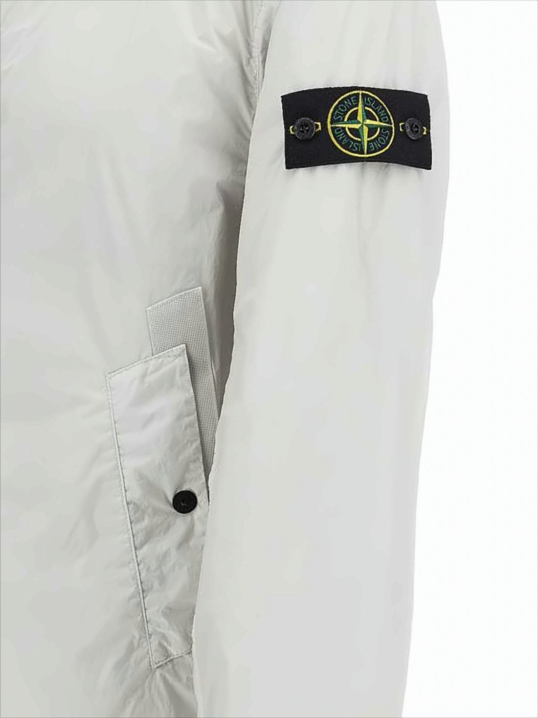Relaxed-Fit Nylon Jacket with Adjustable Hood