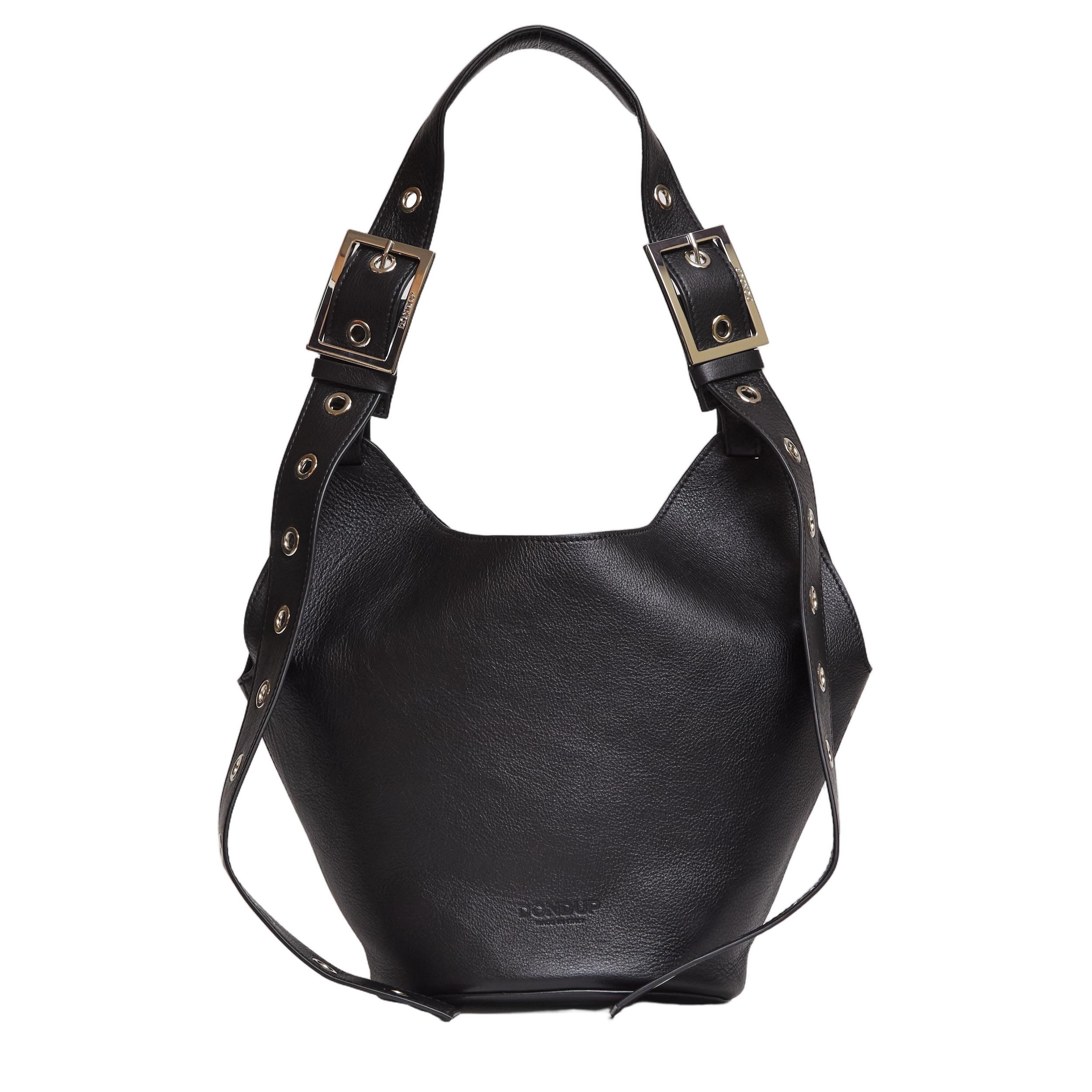 Leather Small Hobo Bag