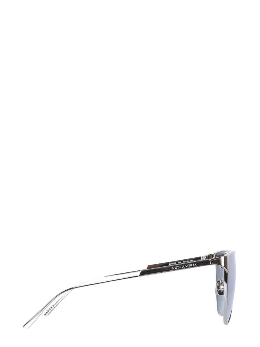 Sunglasses with Washed Mohair Frame and Unique Texture