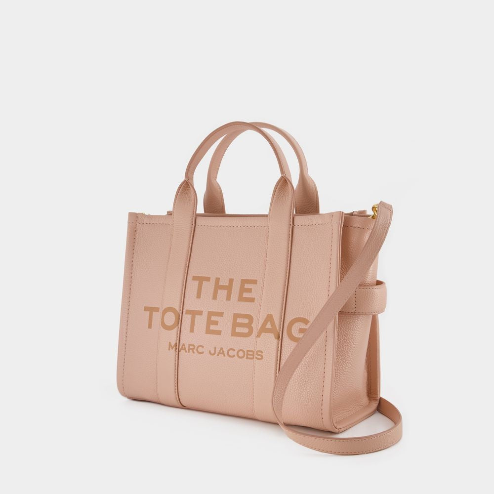 The Medium Tote Bag - Leather - Pink