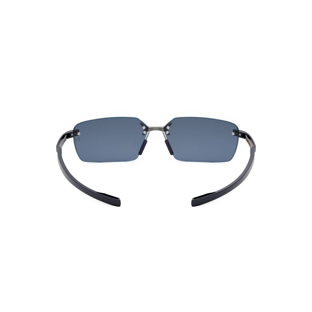 Th40005u Rimless Rectangular Titanium Sunglasses