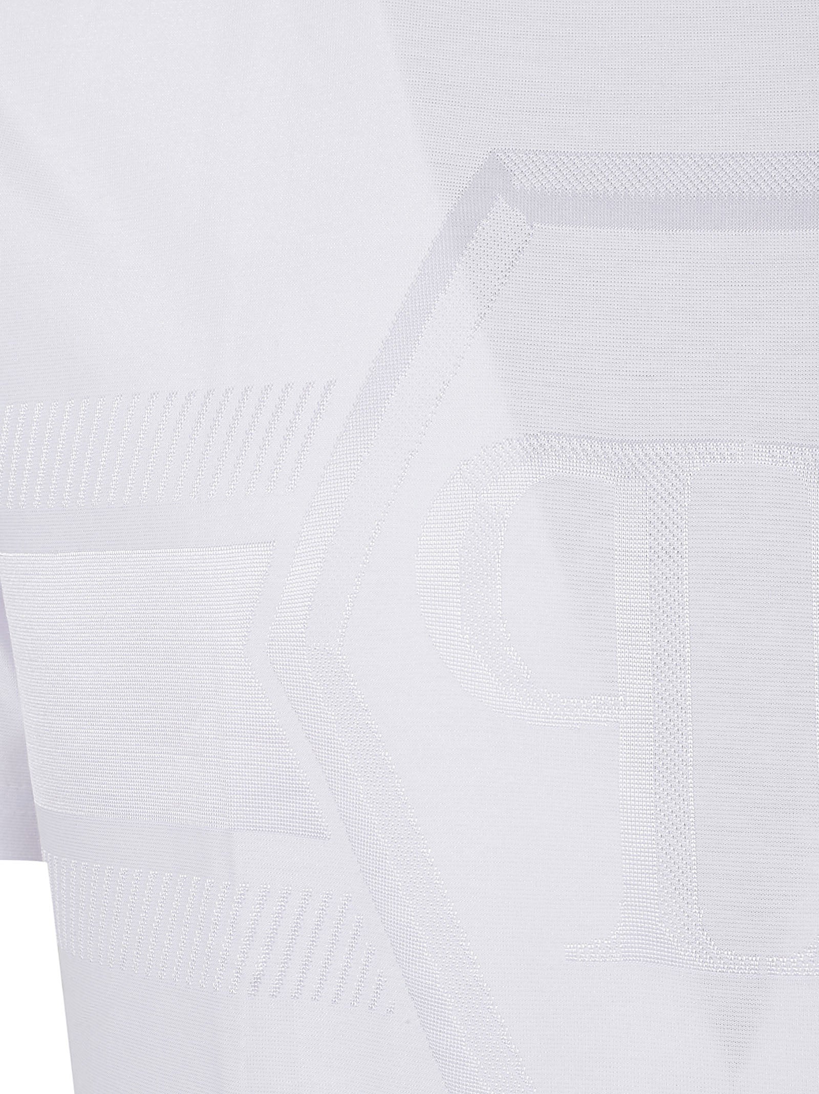 Short-Sleeve Textured White T-Shirt