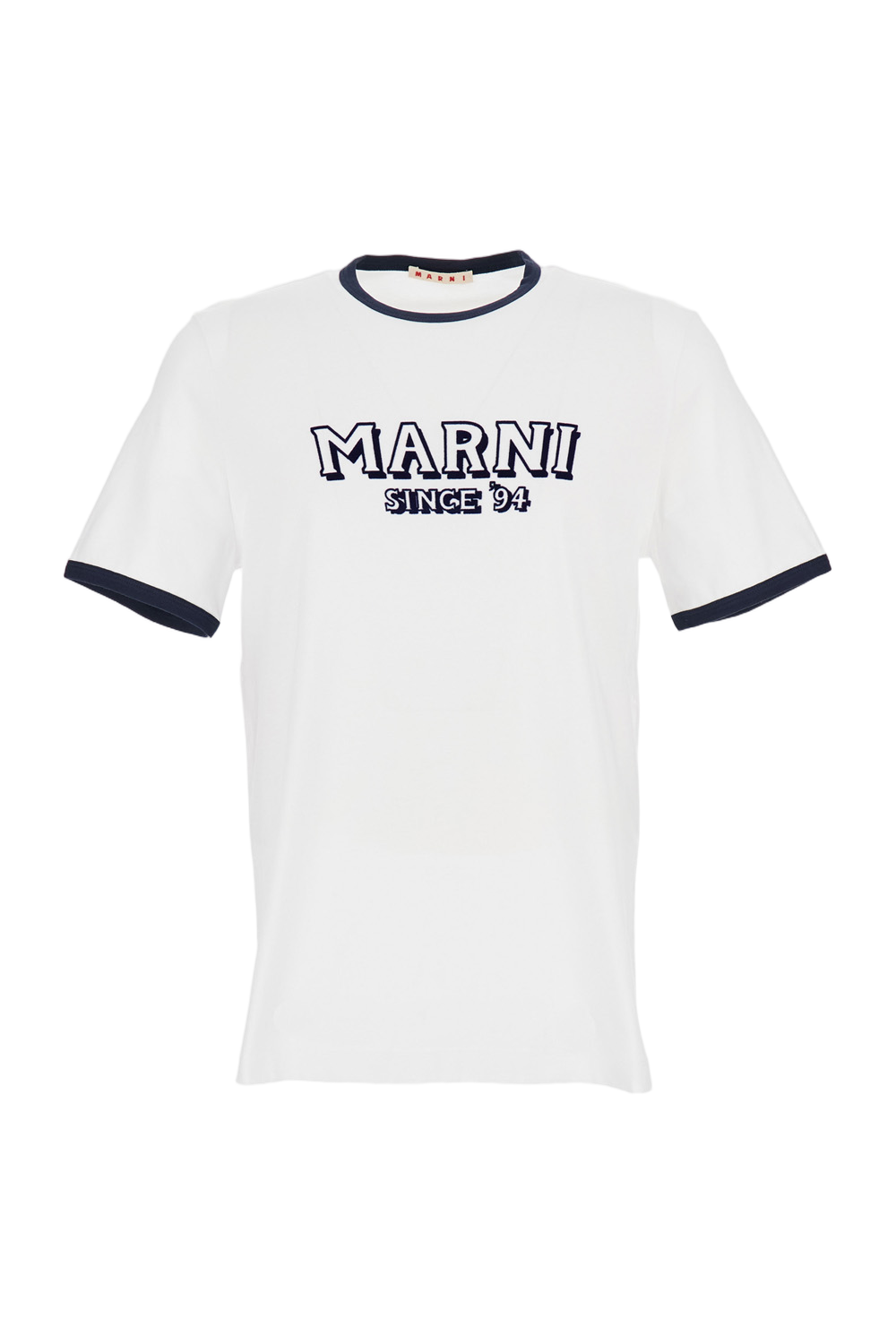 Crew Neck T-Shirt with Front Logo