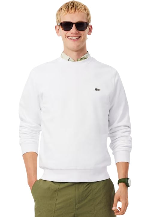 Classic-Fit Organic Fleece Cotton Sweatshirt