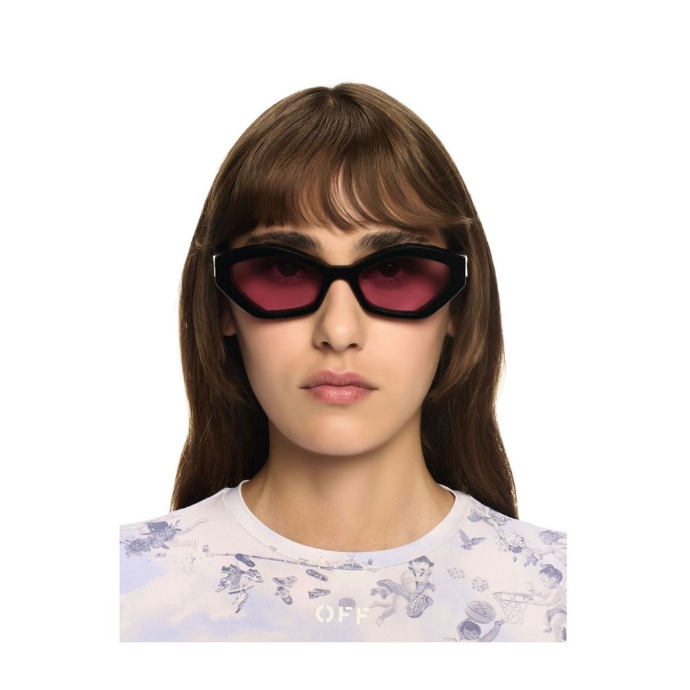 Oeri144 Hilo Glossy Black Acetate Sunglasses