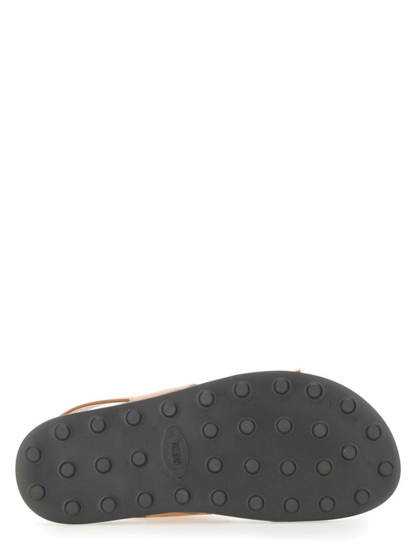 Brown Calfskin Sandals