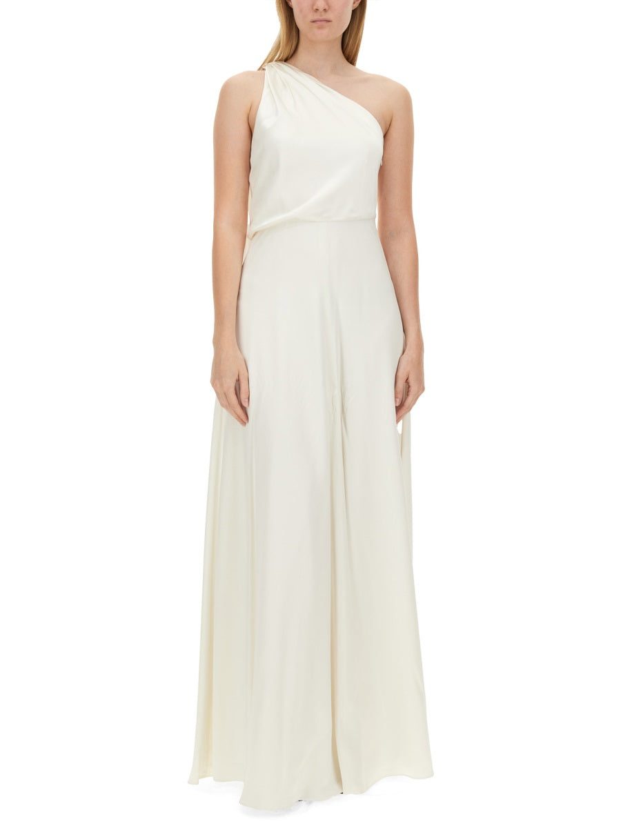 Silk Regular Fit Pamela Dress with Flowing Structure