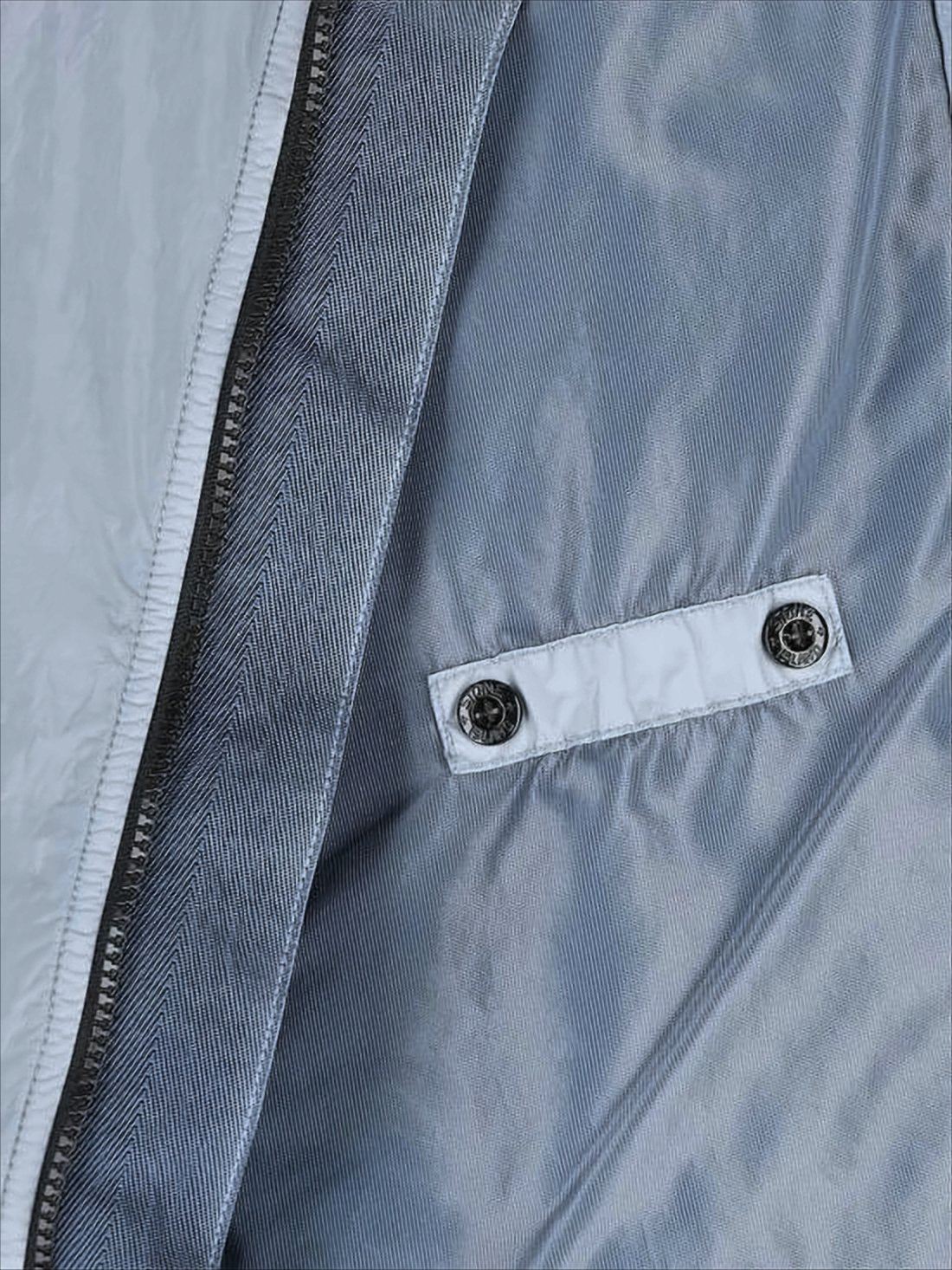 Crinkled Nylon Hooded Jacket with Adjustable Cuffs