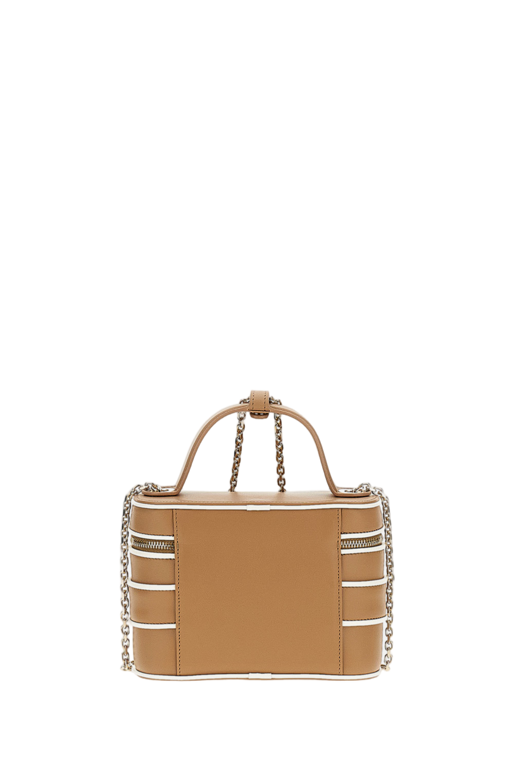 Beige Leather Bag