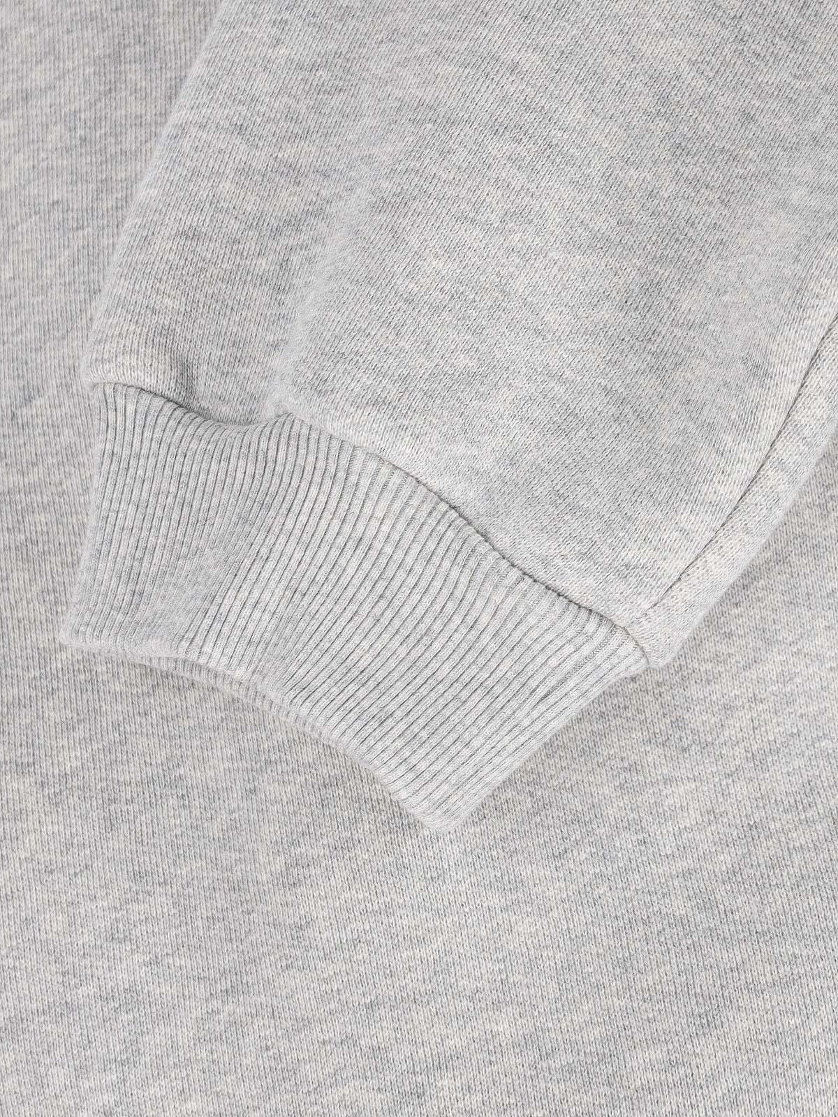 Hooded Zip Sweatshirt – Grey
