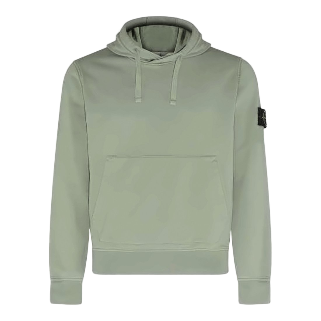Minimalist Green Hoodie with Adjustable Drawstring