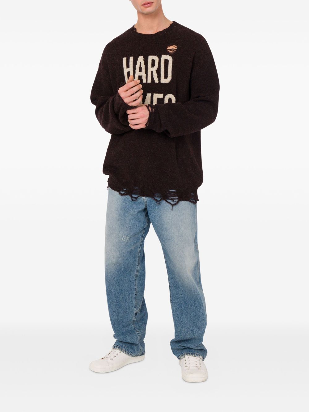 Relaxed Fit Wool Sweater