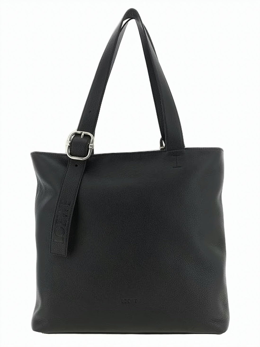 Textured Calf Leather Tote Bag