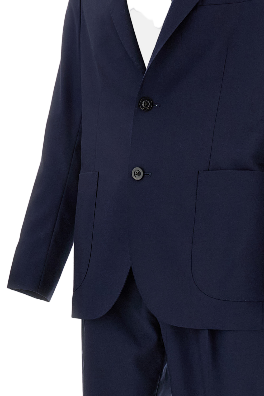 Tropical Wool Single-Breasted Suit