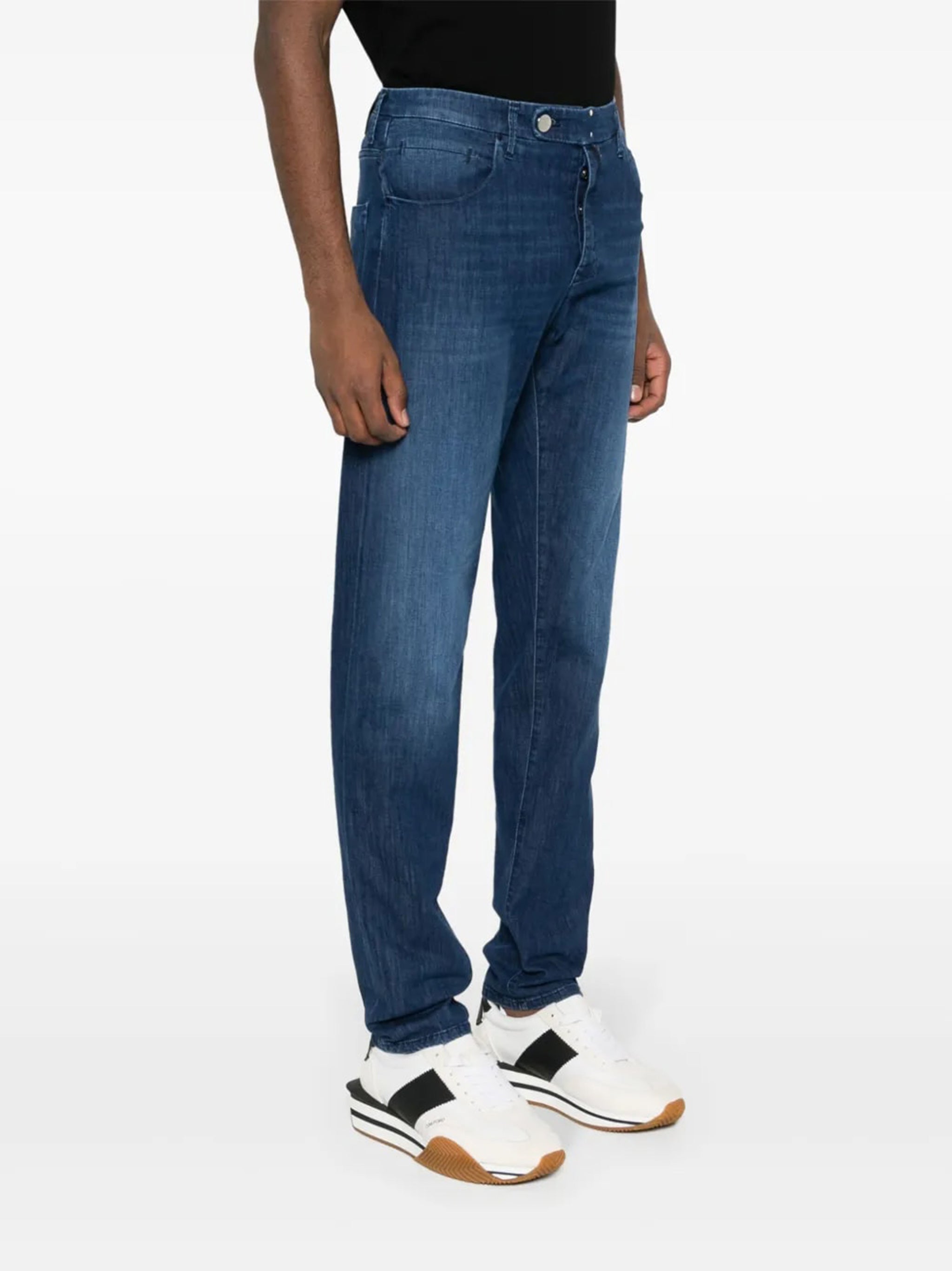 Medium Blue Special Straight-Leg Jeans