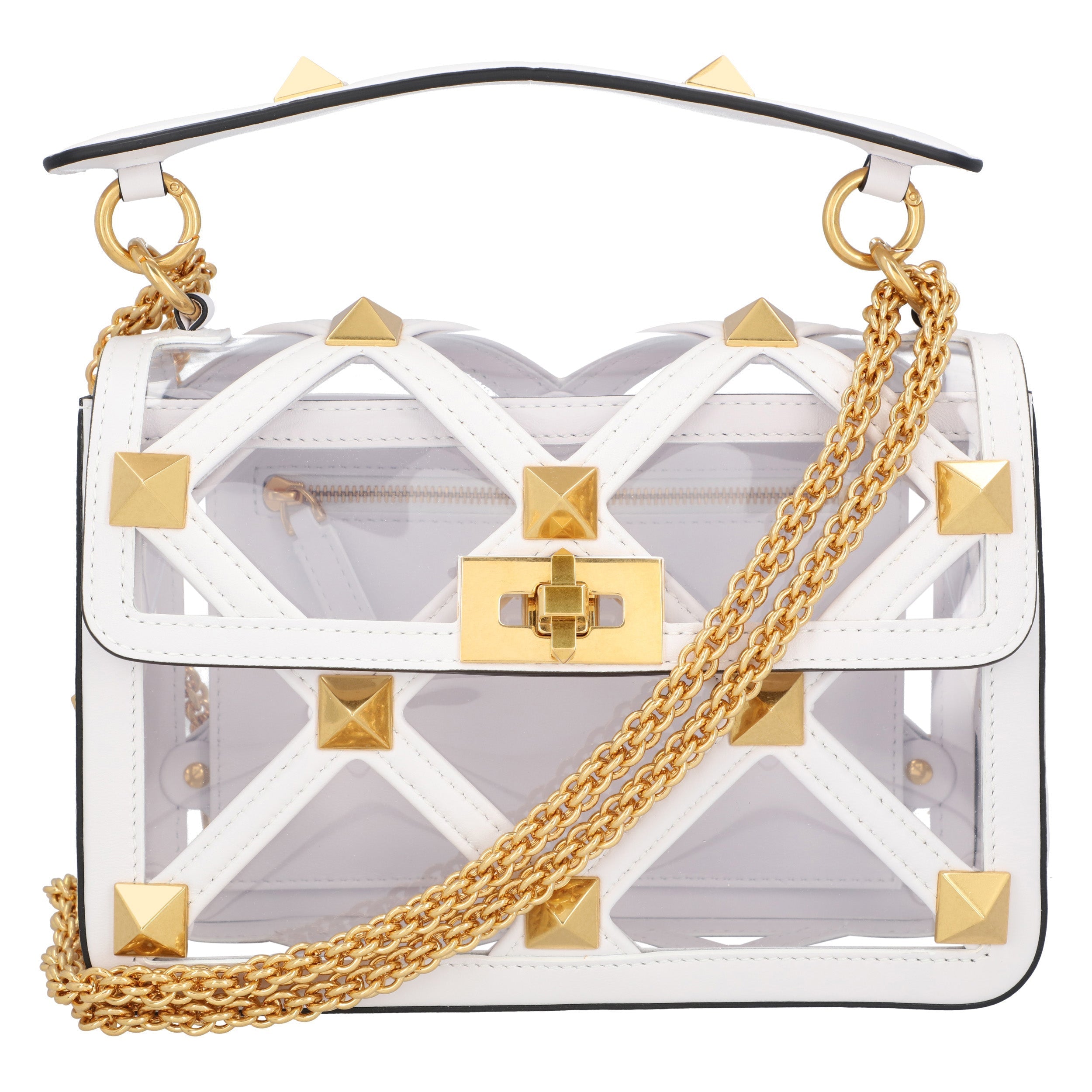Roman Stud Bag Transparent
