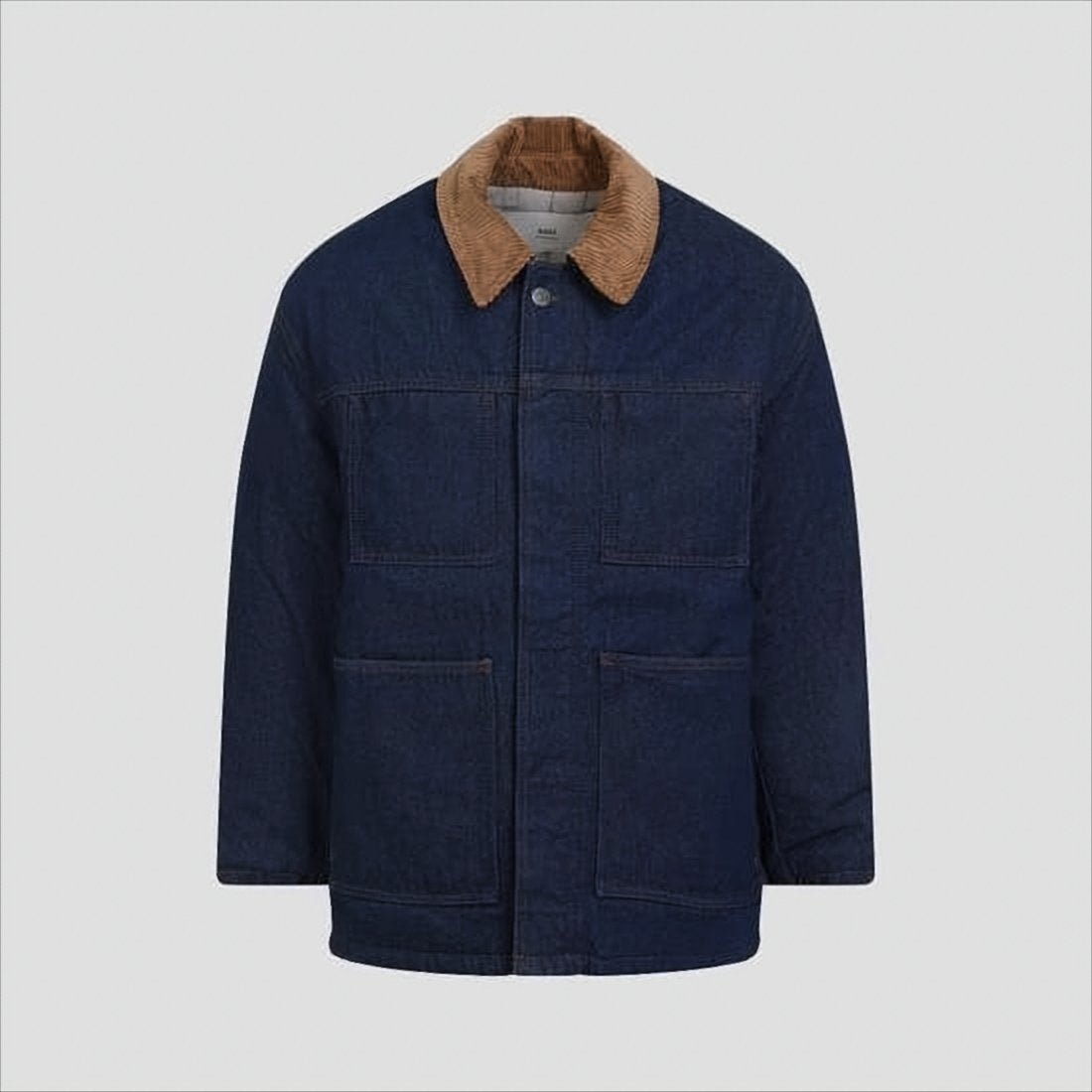 Dark Denim Padded Walker Jacket